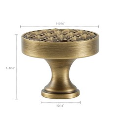 2-30 Pack Solid Brass Kitchen Cabinet Knobs Vintage Drawer Knobs for Dresser