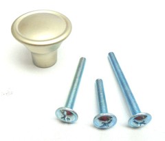Amerock BP24010SN Satin Nickel Vasari 1-3/8″ Mushroom Cabinet Knob 1314HW