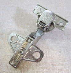 Rare MEPLA Mini/Compact Hinge 1356602 w/ Slide-On Base Plate 4176/77 (25mm)
