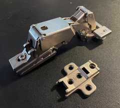 GRASS 3903 / 1203 170° Clip-On Hinge + #046 Plate NEW Austria OEM