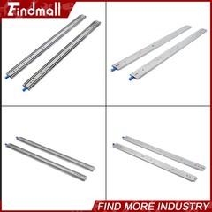 Findmall Heavy Duty 40″ Drawer Slides w/Lock 500lb – Full Extension Ball Bearing