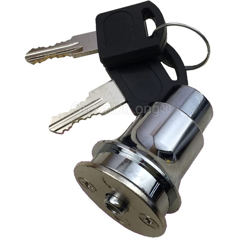 4PCS Zinc Alloy Glass Cabinet Locks Jewelry Display Cabinet Door Locks Push Lock