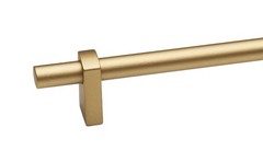 Alno A2801-3 Vita Bella 3″ Center to Center Modern Smooth Bar – Nickel
