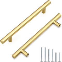 Cabinet Handles Hole Center Gold Drawer Pulls Stainless Steel Kitchen Cabinet Pu