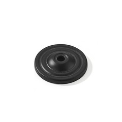 10 PCS 1.5 Inch Matte Black Backplate For Cabinet Knobs Hardware