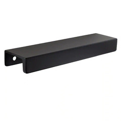 Martin 5 In. (127 Mm) Center-To-Center Matte Black Edge Drawer Pull