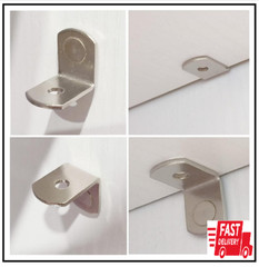 1/4 Inch Shelf Pegs 40Pcs Bracket Support Pins L-Shaped Holders for Cabinets