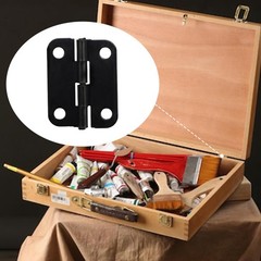 Cabinet Hinges, 1″ x 3/4″ Metal Foldable Small Hinge for Cabinet Door Closet,…