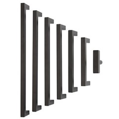 Lot of Matte Square Modern Cabinet Handles Pulls Kitchen Drawer Stainless Steel