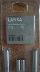 LANSA HANDLES 9 5/8″ STAINLESS STEEL Pack of 2 Screws IKEA Kitchen Cabinet Pulls