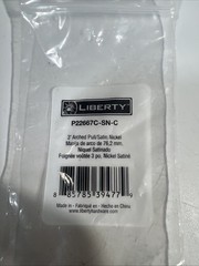 Liberty 3” (76mm) Satin Nickel Arched Cabinet Drawer Pulls 5 3/8″ long Lot Of 35