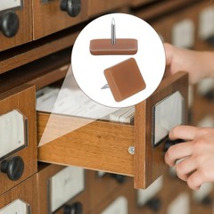 30 Pcs Tack-in Drawer Glides Drawer Slides 17×12mm Tack Glide for Repairing Dres