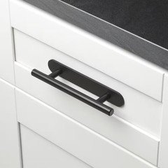 6 In. Rounded Cabinet Backplate 3-3/4 In. Center to Center, 6343-96-MB