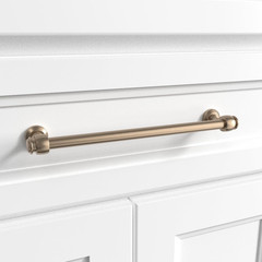 30572 – (10-Pack) Milano Door and Drawer Pull – 8In Center-To-Center, Champagne