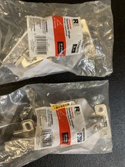 Reliabilt Bi-Fold Frameless Specialty Hinge Chrome 55 Degrees Opening 2 Pack