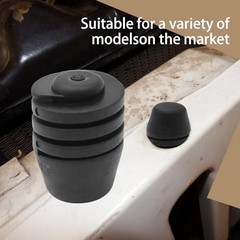 4Pcs Black Hood Rubber Cushion Bumper-Bonnet Cushion Spin Hood Bumper Stops