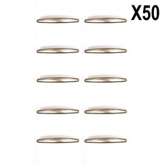 3 3/4″ Satin Nickel RV Kitchen Cabinet Drawer Handle Hardware Style #6 50 Pk