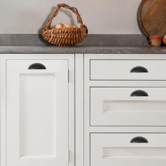 2-1/2″ Matte Black Drawer Pulls 10 Pack Cabinet Hardware Handles