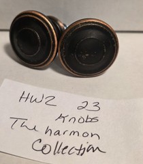 23 Pack Liberty Harmon 1-3/8 In 35 Mm Bronze With Copper Highlights Round Knobs