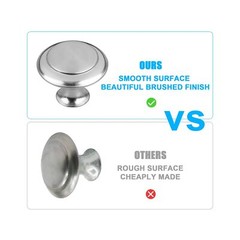 20PCS Cabinet Knobs Drawer Pulls Door Handles Kitchen Hardware Brushed Nickel