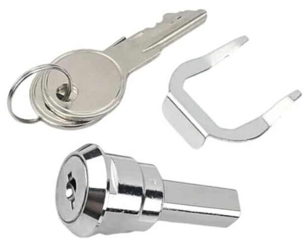 Silver Universal Toolbox Lock, Toolbox Lock Iron Cabinet Insert Linkage Drawer