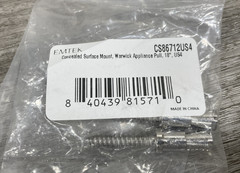Emtek CS86712US4 Warwick 18″ C to C Handle Appliance Pull – Satin Brass *READ*