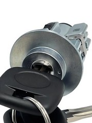 US-345L 69057-AE020 Ignition Lock Cylinder with 2 Keys, 1 Set Fits 2004-2010