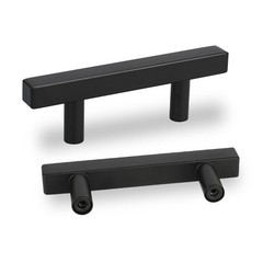 Peaha Black Cabinet Pulls 3 Inch Black Drawer Pulls 5 Pack PHJ22BK Drawer Pulls