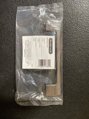 Amerock Riva Graphite Cabinet Pull, 5-1/16″ (128mm) Center, 1 Pack
