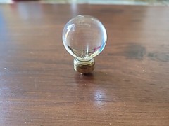 Baldwin 4958-030 Vintage 1.25 In DIAMETER Clear Acrylic Cabinet Knobs