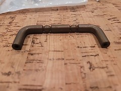 Antique Brass Matt Finish Drawer Pulls-Colonial Bronze-3 in CC