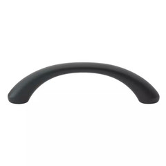 2-3/4 In. Matte Black Loop Cabinet Drawer Pulls (10-Pack)