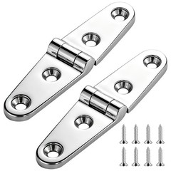 316 Stainless Steel Heavy Duty Boat Hatch Hinge, 4’’ x 1’’ Marine Grade Flat …
