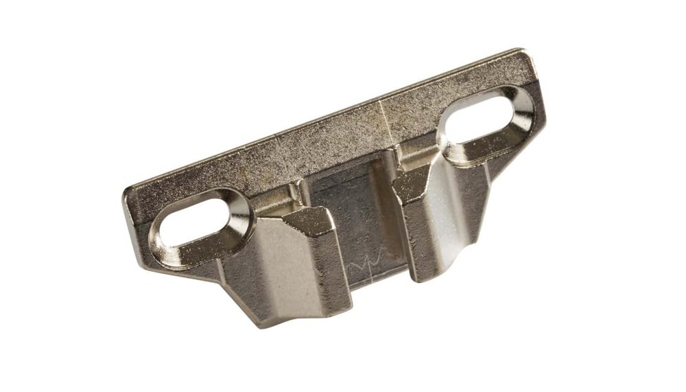 Face Mount Mounting Plate 1 3/8″ Overlay Compact 33 Edge Fits Hinge 133.024-01