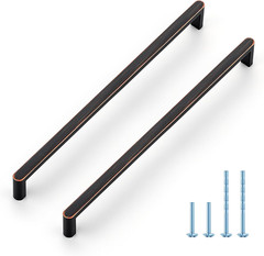 Cabinet Pulls, 8-3/4Inch Hole Center, Oil Rubbed Bronze, 30 Pack Cabinet Handles