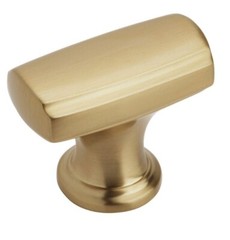 Highland Ridge Brass Cabinet Knob – Champagne Bronze