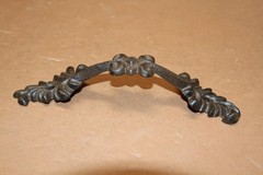 2-LARGE ELEGANT Drawer Handles,Victorian Flair With New Orleans Style, HW-45