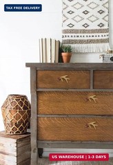 Deer Horn Antlers Drawer Pulls Resin Cabinet Knobs Handles Country Kitchen Home