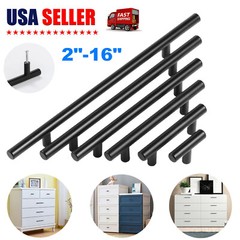 2”-16” Kitchen Cabinet Pulls Stainless Steel Cupboard Drawer T Bar Handles Lot