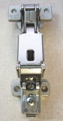 Grass Cabinet Hinge Self-Close 1203 w/ Clip-On 050 Plate, Full Overlay (3903)