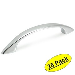 *25 Pack* Cosmas Cabinet Hardware Polished Chrome Handle Pulls – #1387CH