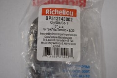 Lot of 7 Richelieu 3″ Center To Center Cabinet Pulls BP512143802 Antique Rust