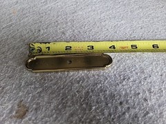 Amerock Allison BP3444-3 Polished Brass Knob Backplate