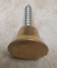 FURNITURE Shutter Knob Sash Jewelry Box TINY KNOB Tray with Screw 5/8″
