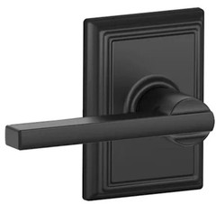 F170LAT622ADD Reversible Passage Door Lever Dummy – Matte Black