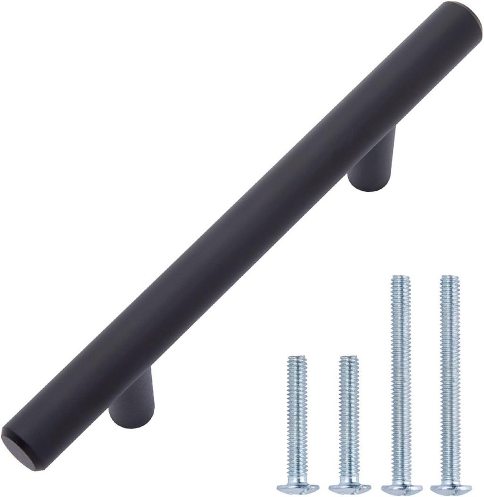 Amazon Basics Euro Bar Cabinet Handle Drawer Pull 5.38 in