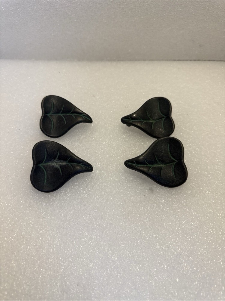 4 Hickory Hardware Touch of Spring Vibra Pewter Leaf 2 1/4″Cabinet Knob P7305 16