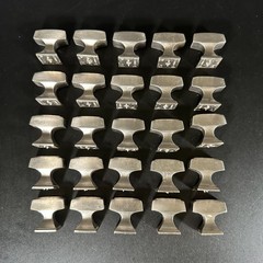 Set of 25 AMEROCK MULHOLLAND Knobs Cabinet Pulls Satin Nickel C-53029-1