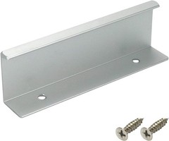 Edge Pull Handles for Cabinets, 3.94 Inch Aluminum Alloy Finger Tab Pulls, Co…