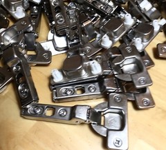 Cabinet Hinges Full Overlay 110deg Cup Mortis 64 Count See Description